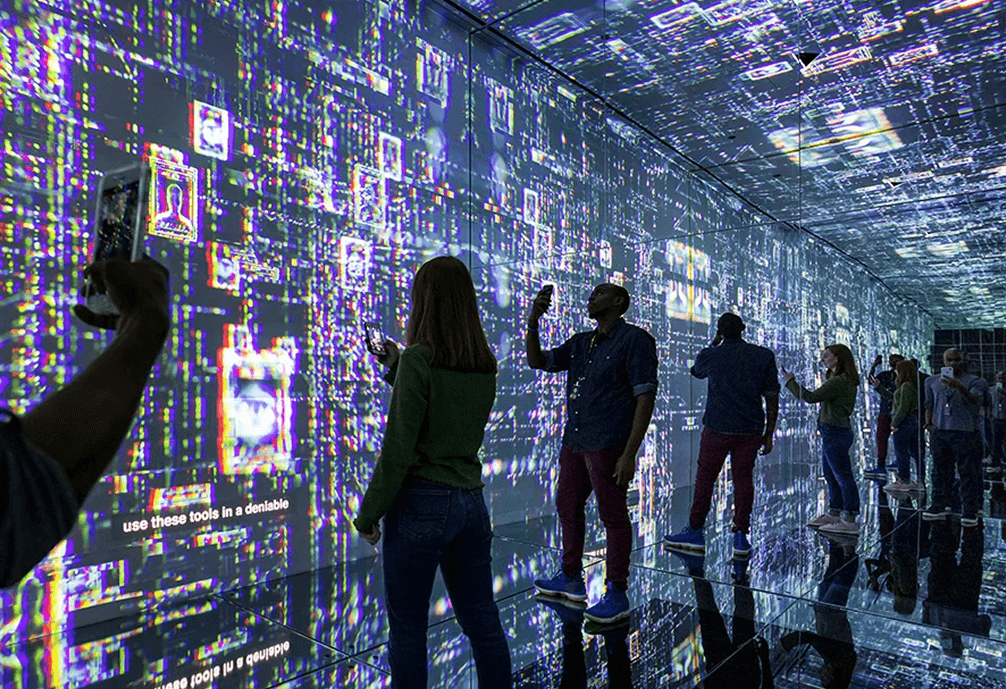 Illustration of people collaborating on a project